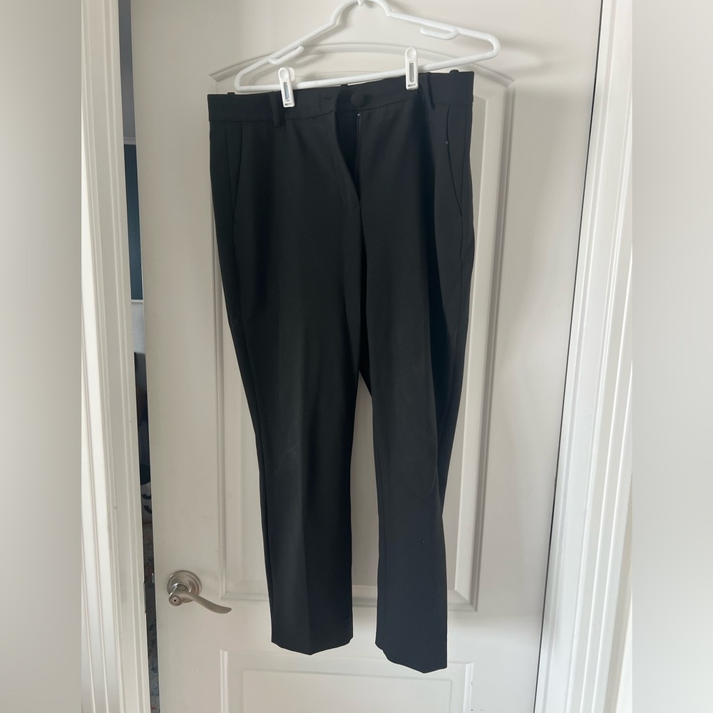 J.Crew high rise Cameron pants. Black. Size 14.